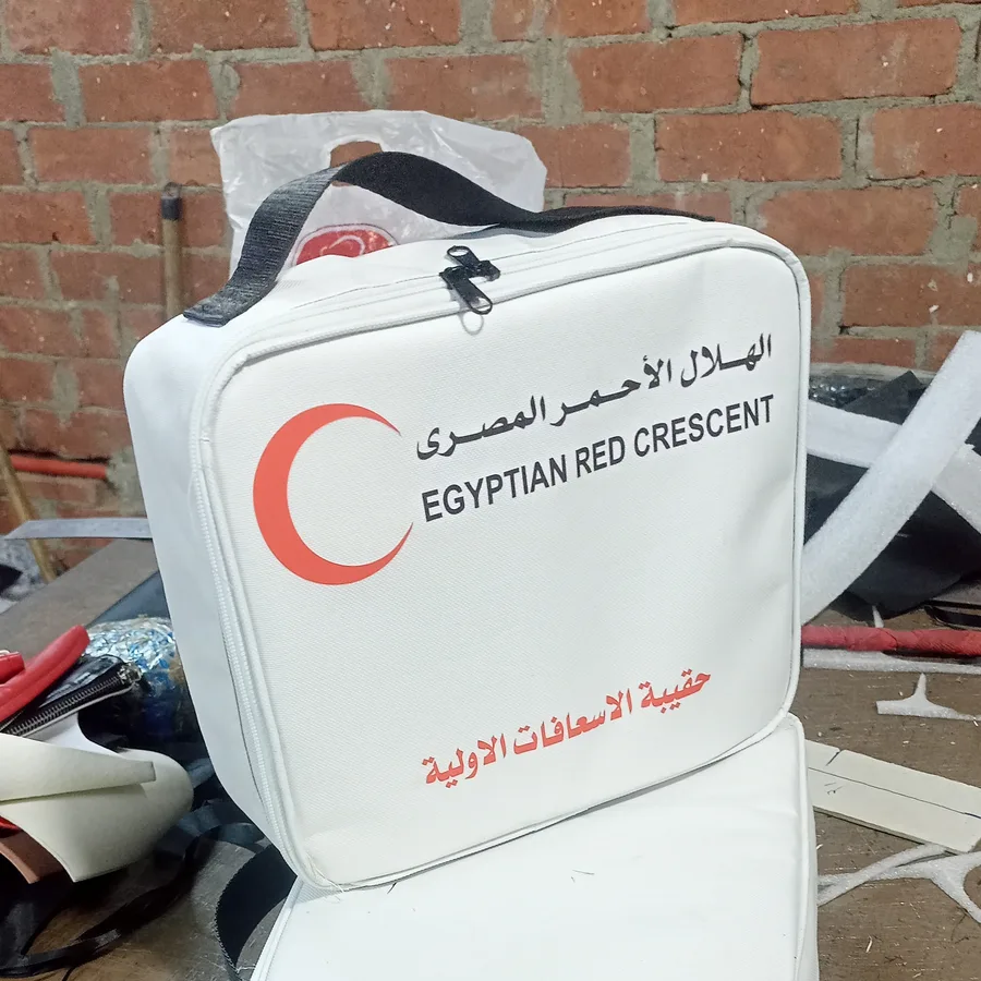 حقائب إسعافات — الهلال الأحمر المصري